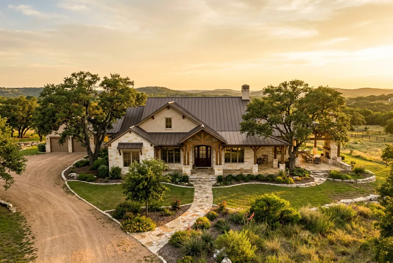 Vintage Oaks Hill Country home